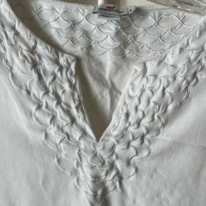 VV white sleeveless top